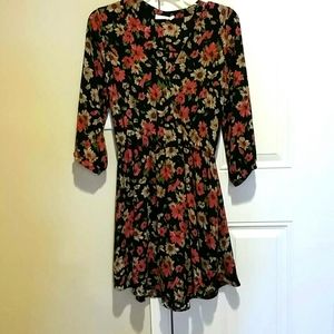 Lush floral print dress